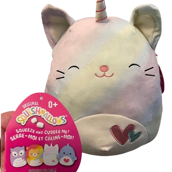 12” Camilla Squishmallows Rainbow unicorn cat - Picture 1 of 1